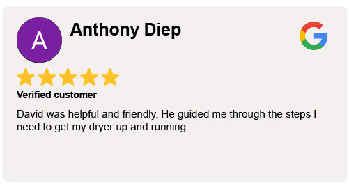Google Review - Anthony Diep