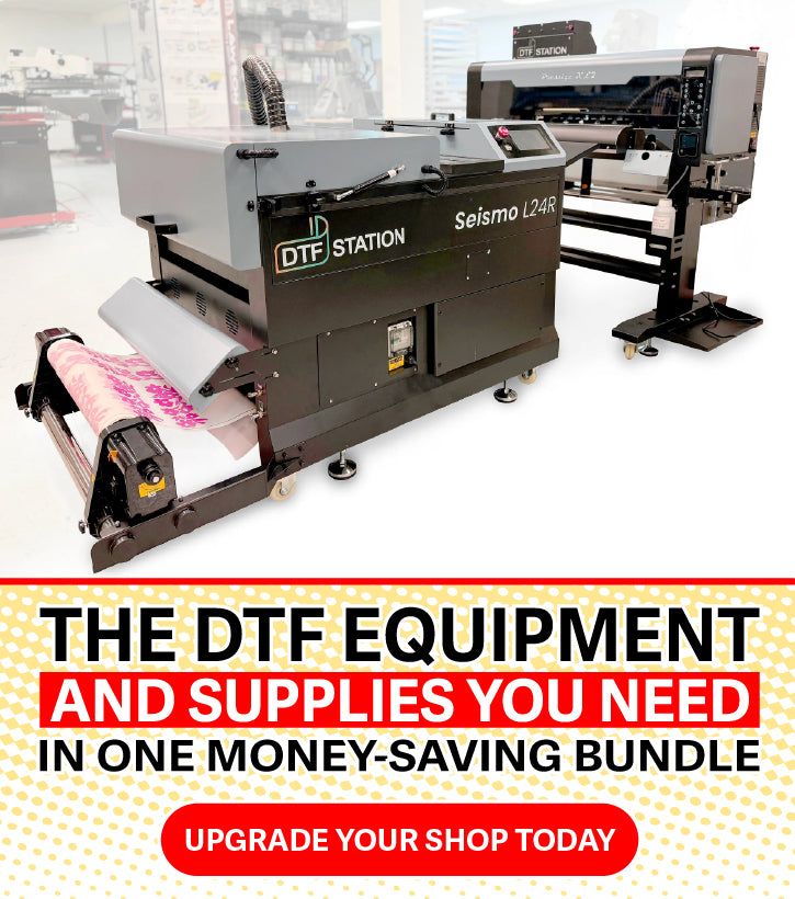 DTF EQUIPMENT AND SUPPLY BUNDLES - SAVE MONEY - PRINT NOW