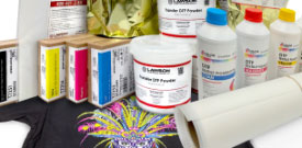 Direct to Film (DTF) Film, Powder and Ink Supplies