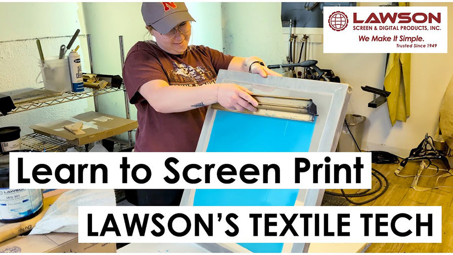 Lawson Screen & Digital Screen Printing Classes