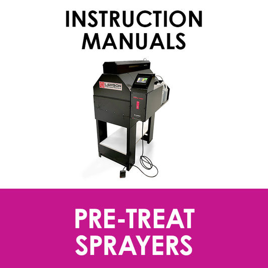 Pre-Treat Sprayer Service Manuals