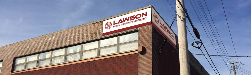 Lawson ships screen and digital printing supplies to every state in the continental United States