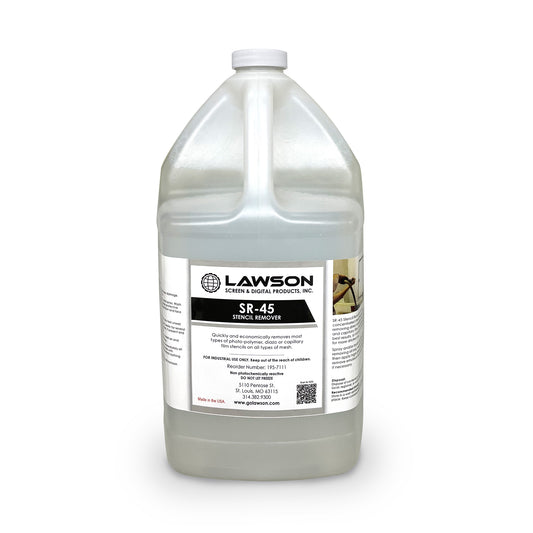 SR-45 Screen Printing Stencil Remover Chemical