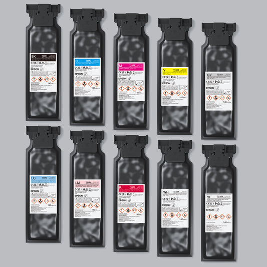 Epson V1070 UV UltraChrome T53RV Printer Ink - all inks 140 ml