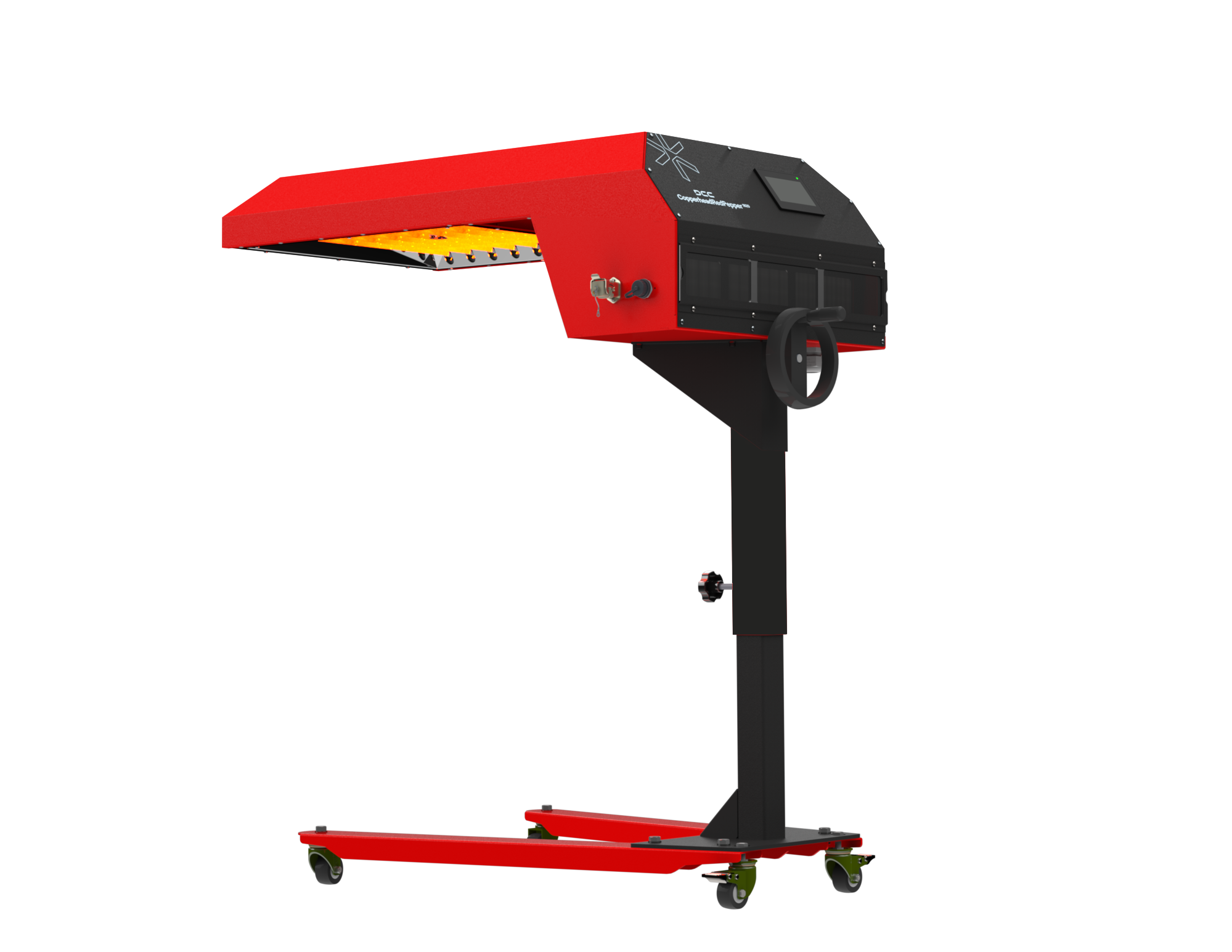 DCC Copperhead Red Pepper Flash Unit - Side View